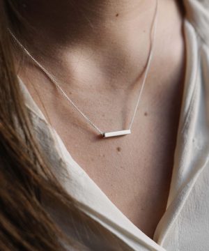 Geometric-Minimal-Silver-Bar-Necklace-Single-Chloe-Solomon